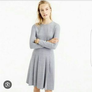 J.Crew Pleated Ponte Dress
